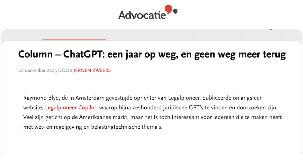 Advocatie 23